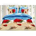 100% Cotton Reactive Printed Fabric for Comforter Set